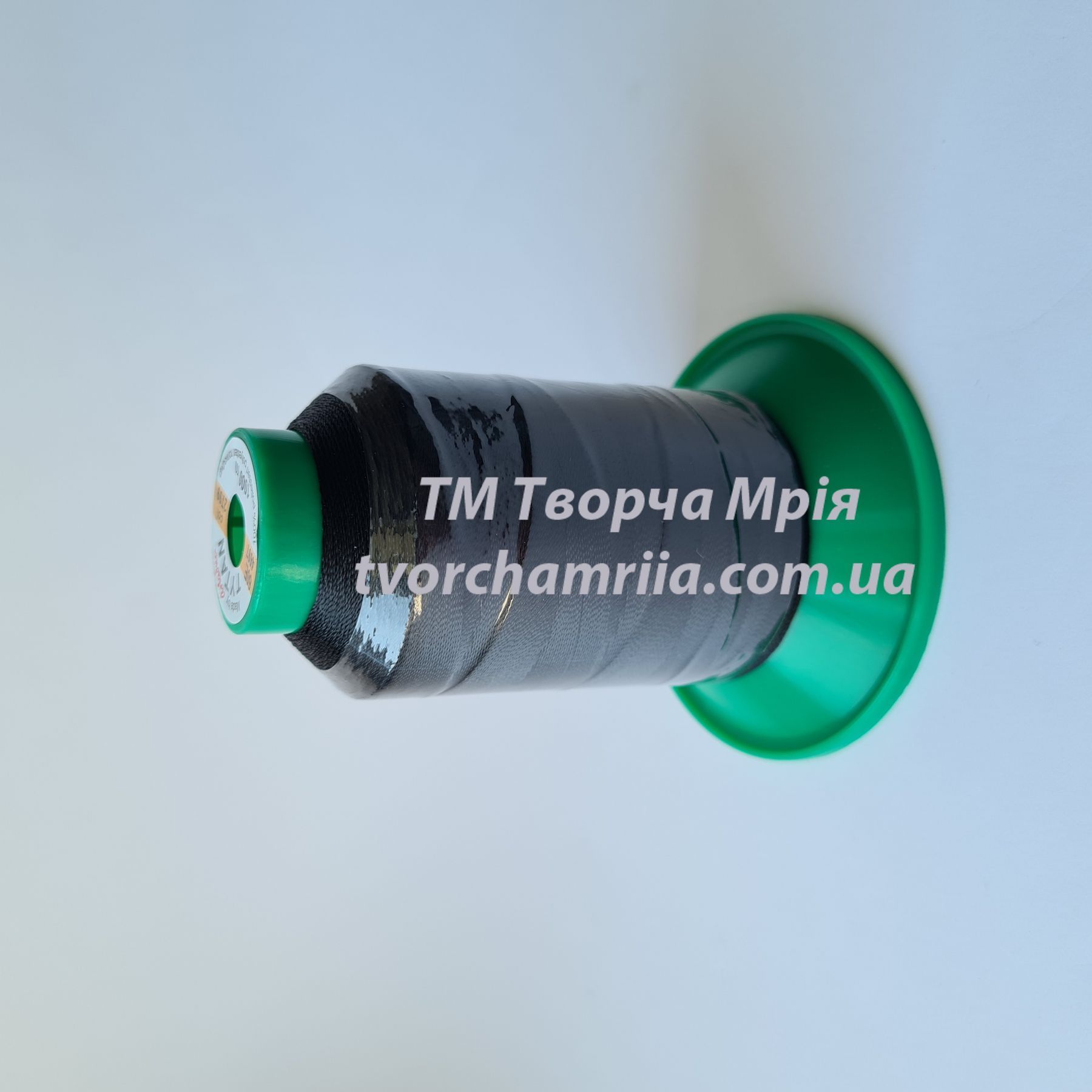 Нитка для бісеру TYTAN 60E №2799 чорна 1000 м купити в Україні