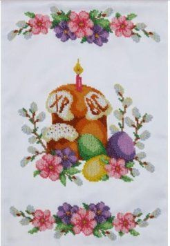 Набор рушнык пасхальный (печать на ткани) 33х45 см РС Т-13 НВ РС Т-13 фото