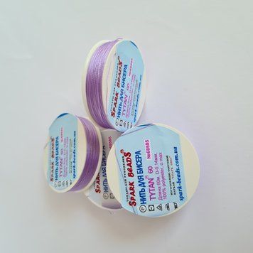 Нитка для бисера TYTAN 60 №68585 сиреневый 60 м (Spark Beads) 000002229 фото