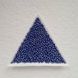 38060 Чеський бісер Preciosa 10/0 синій глазурований непрозорий