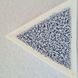 03330 Чеський бісер Preciosa 10/0 білий з синіми смугами 03330 фото 2