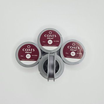 Нить COATS Dabond 80 серая 75 м 000002836 фото